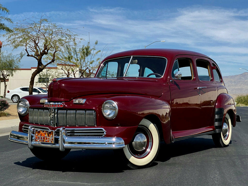 1946 mercury eight town sedan california restored original selling no reserve
