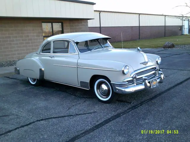 1950 chevy deluxe coupe, rock solid rust free car