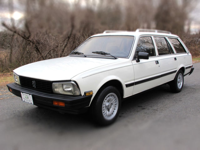 1985 peugeot 505 gl turbo diesel ... 70,838 original miles