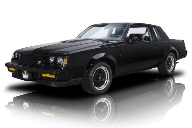 1987 buick regal gnx 841 miles black coupe 3.8 v6 turbo 4 speed automatic