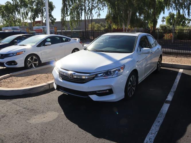 used 2017 honda accord ex-l hybrid sedan tempe, az 85284 for sale in tempe, arizona