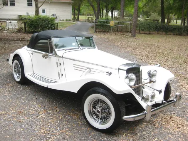 1935 mercedes benz marlene 500k replica excalibur ford convertible no reserve