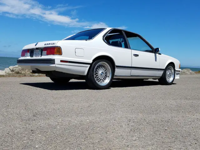 rare collectible classic 1989 bmw 635csi 5 speed manual e24 shark coupe!