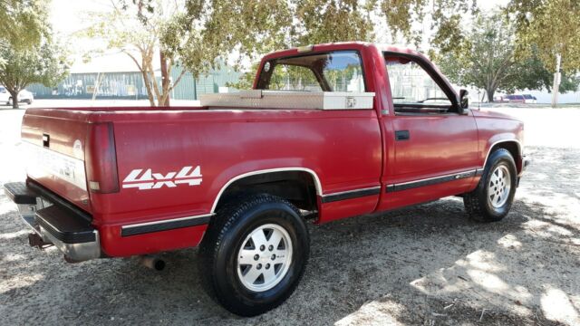 1988 chevrolet silverado 4x4 shortbed 1 owner 5.7 350 auto trans