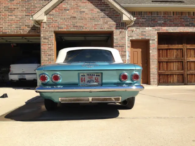 1962 corvair monza 900 convertible with 1964 turbo engine