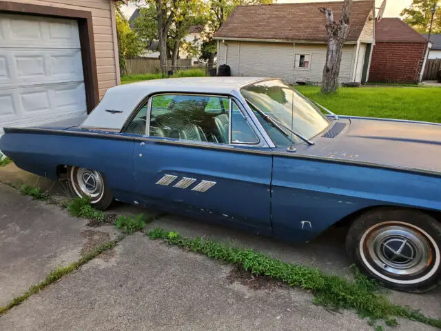 1963 thunderbird automobile