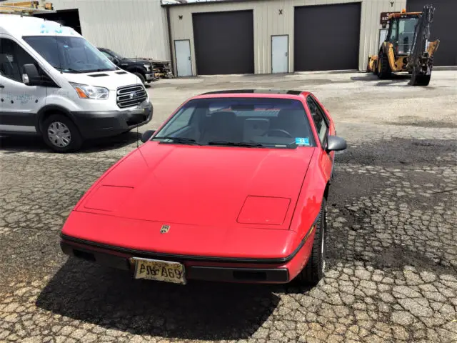 1984 pontiac fiero 2m4, ultra low mileage original car