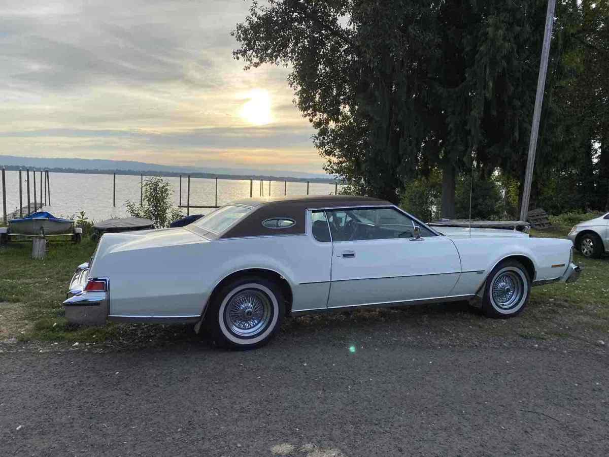 1974 lincoln continental mk 4 grey rwd automatic mark iv