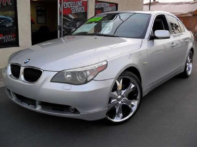 2005 silver bmw 5 series in riverside, ca