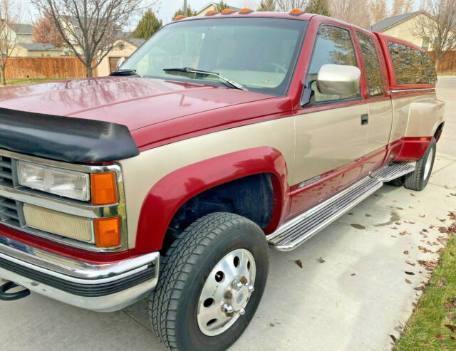 chevrolet k3500 silverado extra cab long bed 4x4 454 very nice condition video