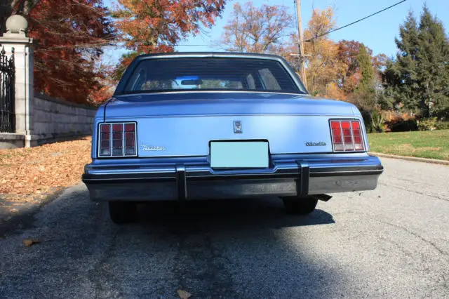 the 1983 oldsmobile cutlass supreme brougham 4 door coupe classic car