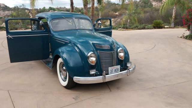 chrysler airflow 1937 c17 -- rare 2-door coupe "survivor" -- only 200 ever made
