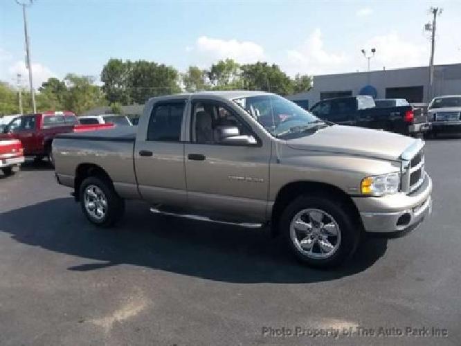 used 2005 dodge ram 1500 slt 4x4 truck, 75,675 miles in plymouth, in
