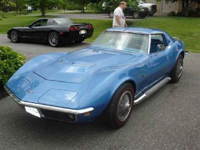 used 1969 chevrolet corvette survivor 427/435 tri-power coupe, 99,944 miles in saint james, ny
