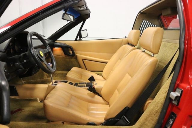 1986 ferrari 328 gts 42016 miles red 3.2 liter v8 5 speed manual