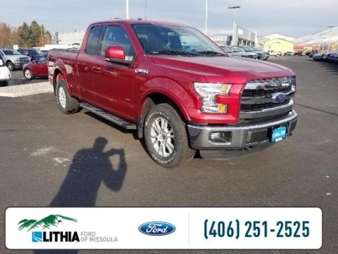 2015 ford f-150 lariat 4x4 lariat 4dr supercab 6.5 ft. sb for sale in missoula, montana