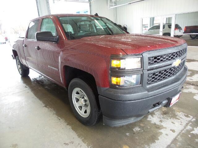 2014 chevrolet silverado 1500 work truck 4x4 work truck 4dr crew cab 5.8 ft. sb w/1wt for sale in gas hills, wyoming