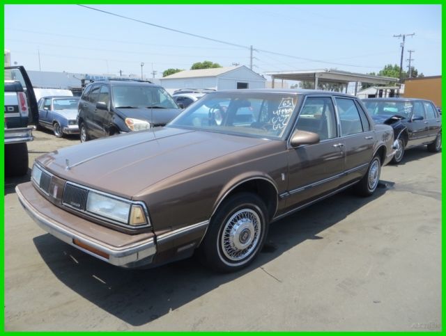 1988 oldsmobile delta eighty-eight brougham 3.8l v6 12v automatic no reserve