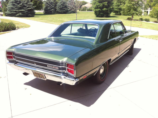 1969 dodge dart gts, 340 4 speed, #'s matching over restored rust free calif car