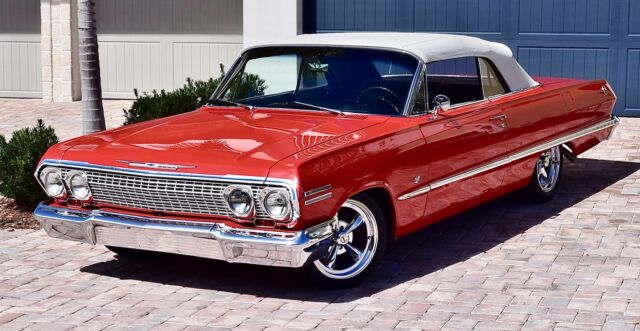 1963 chevrolet impala 454 dual quad 4 speed hurst restmod