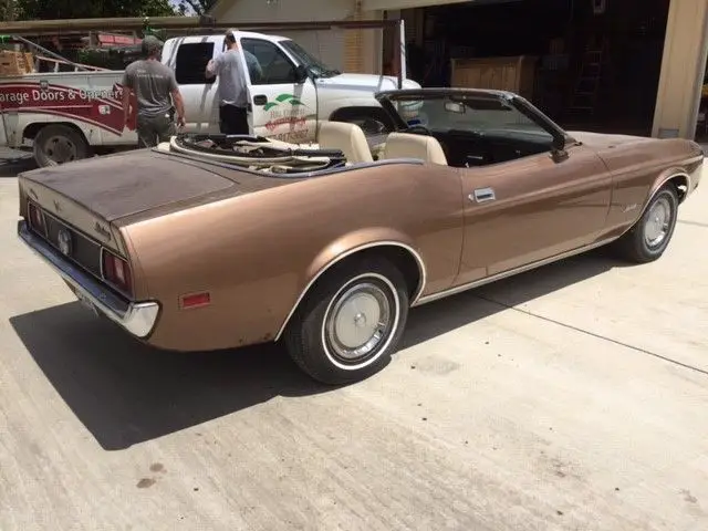 1972 ford mustang convertible - all original - one owner