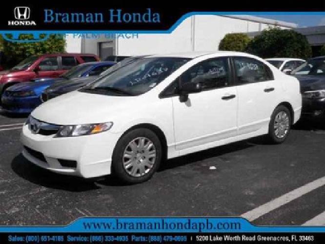 2011 honda civic sdn dx-vp in greenacres, fl