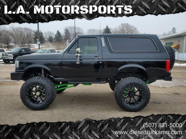 1989 ford bronco custom 2dr 4wd suv