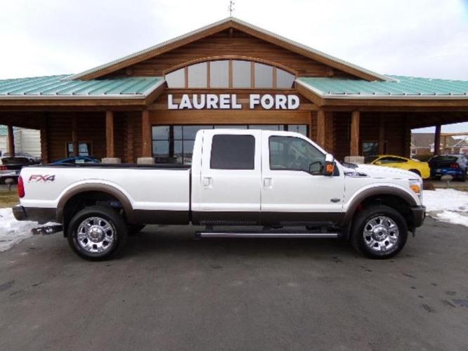 2016 ford f-350 super duty king ranch 4x4 king ranch 4dr crew cab 6.8 ft. sb srw pickup for sale in laurel, montana