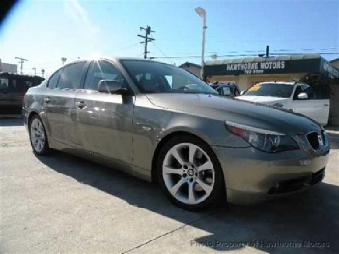 used 2005 bmw 5 series 545i sedan, 76,436 miles in lawndale, ca