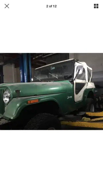 jeep cj 5 rust free california car runs well drives well no rust clean and uncut