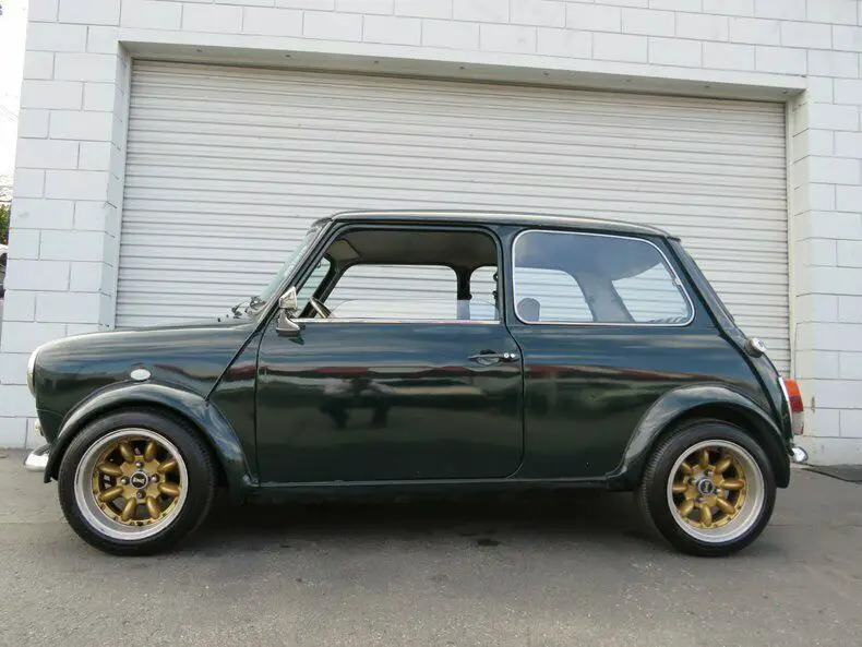 1964 austin mini green 4 cylinder 4 speed manual 0 miles