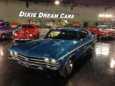 1969 chevelle ss396 big block th400 vintage air ps pdisc lemans blue super sport