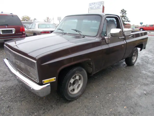 1986 chevy silverado short bed truck