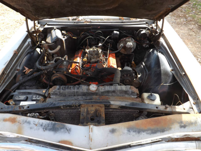 1966 chevrolet impala convertible w/ factory air project car
