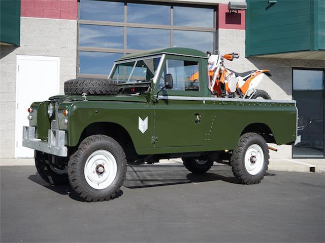 1965 land rover defender 109a 109 11,500 miles green manual