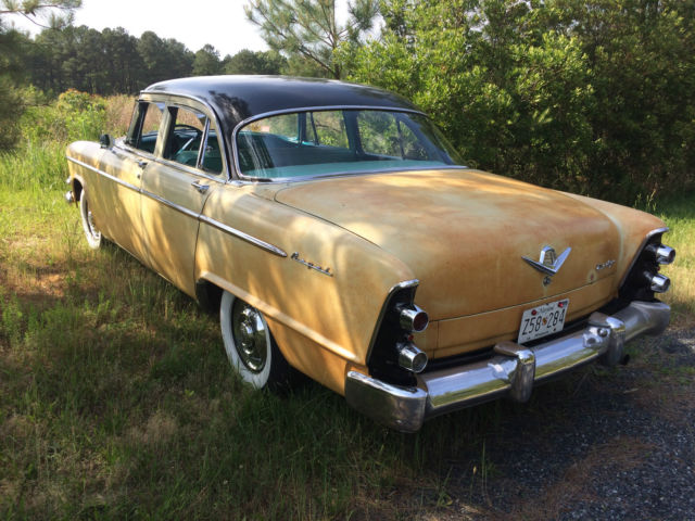dodge royal sedan, original patina, barn find, poly v8 not the hemi