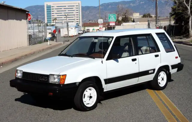 california original, 1983 toyota tercel sr5 4wd wagon, 5 spd w/el gear,one owner