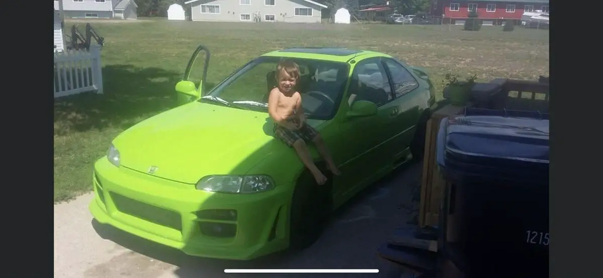 1994 honda civic green ex