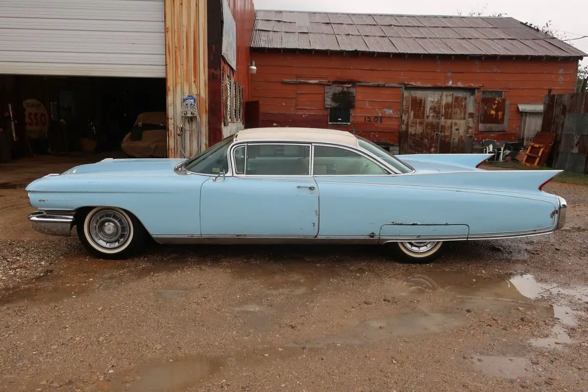 1960 cadillac eldorado seville coupe. one family owned. in storage since 1975