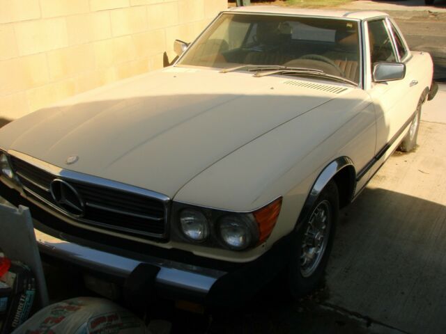 1978 mercedes-benz sl-class 450 sl 107 r roadster for parts 41 years old