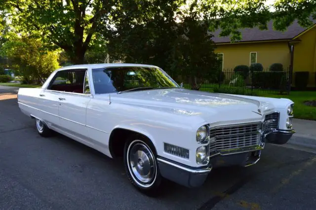 beautiful pampered survivor 1966 cadillac sedan deville hardtop 429 a/c nice !