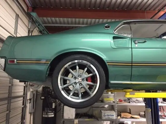 1969 mustang mach 1 resto-mod. updated with the best upgrades available