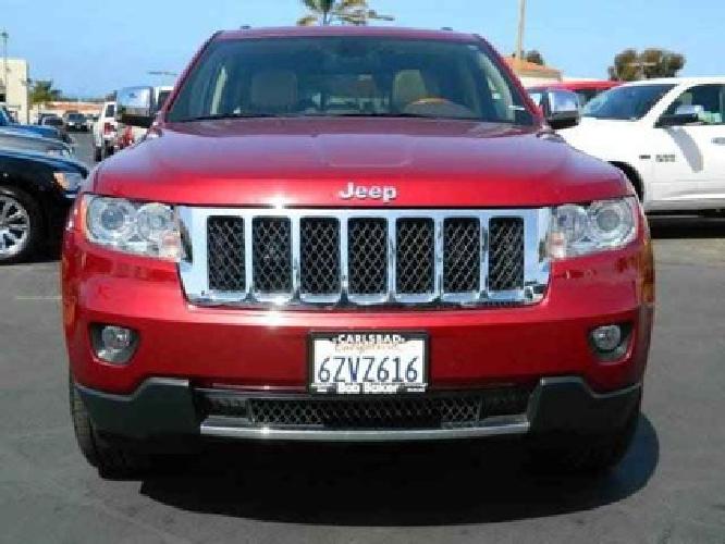 2013 jeep grand cherokee overland sport utility 4d in carlsbad, ca