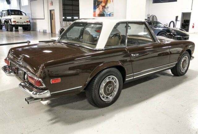 1969 mercedes-benz 280sl 4-speed manual-convertible collector classic