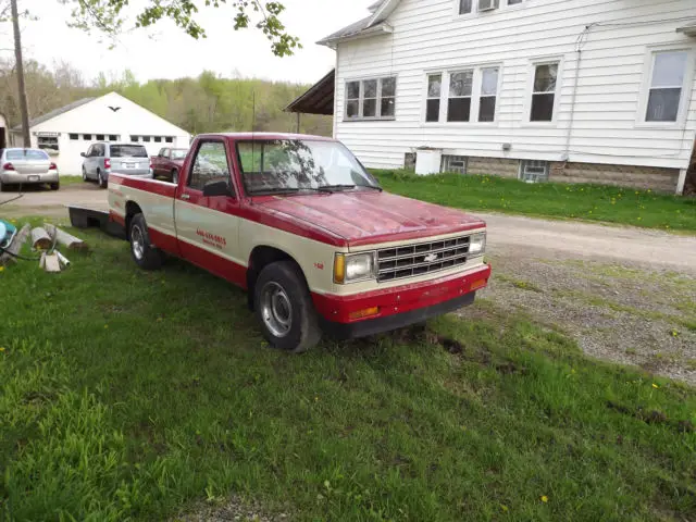 1983 chevy s-10 shop truck,40s 50s chassis swap