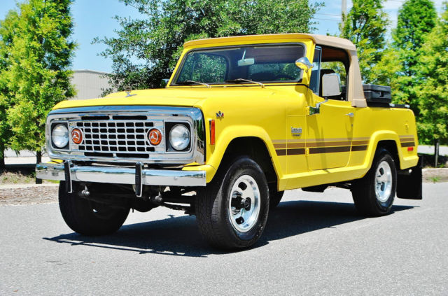 so very rare a/c v-8 auto 1972 jeep commando 4x4 removeable top amazing truck