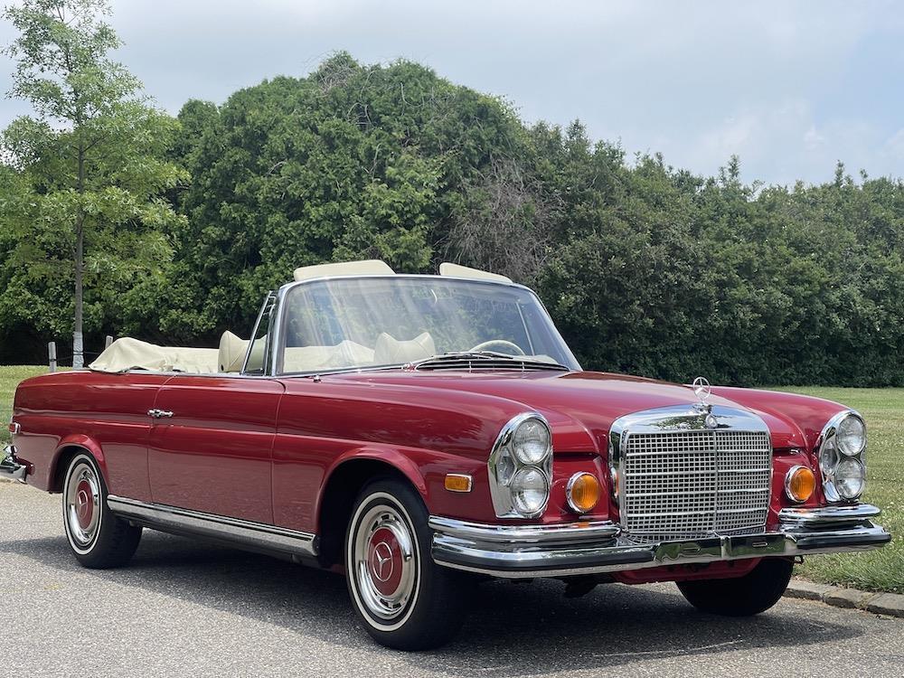 1971 mercedes benz 200 series cabriolet 8 cyl 80587 miles