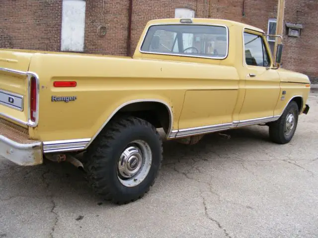 1973 ford f-350 super camper special truck