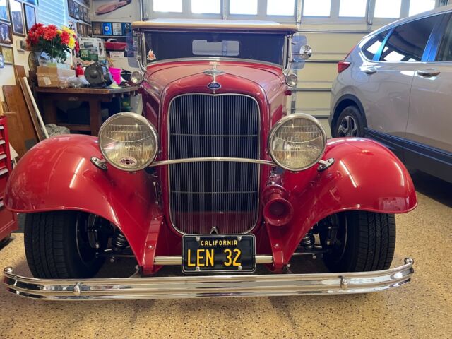 1932 ford roadster red rwd automatic