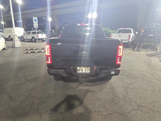 2022 ford ranger lariat